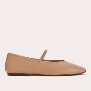 NEW Everlane Blush Tan Leather The Day Mary Jane Flat in Size 7.5
